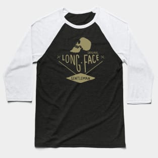 Long Face Gentleman Baseball T-Shirt